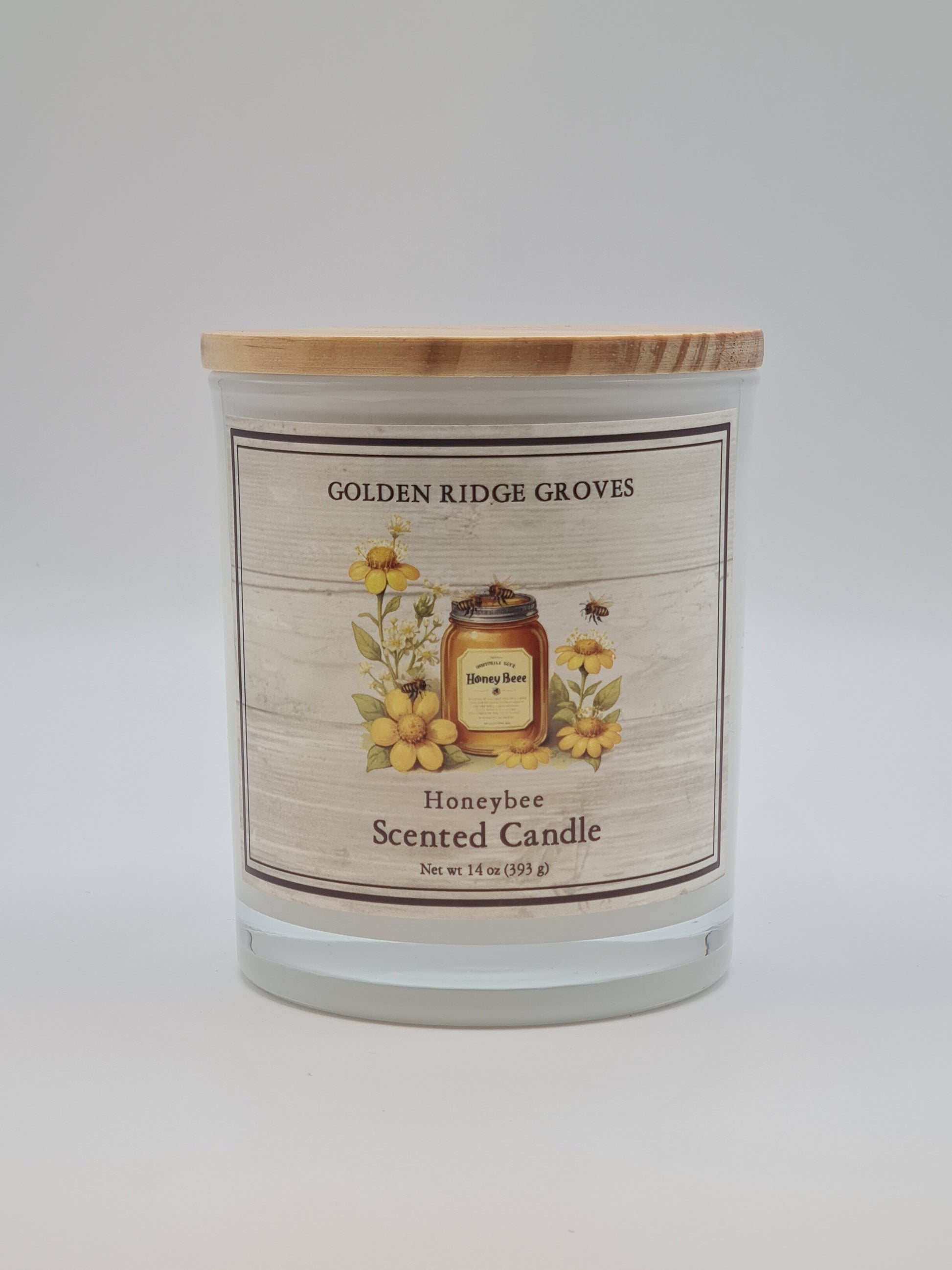 Golden Ridge Honeybee Soy Candle